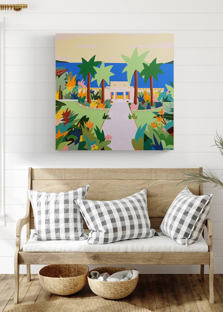 Original Abstract Seascape Painting by Bruno Mota