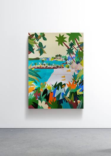 Original Abstract Painting by Bruno Mota
