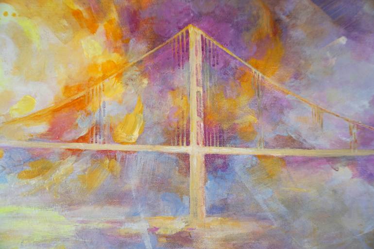 Original Contemporary Landscape Painting by Ruslan Pushkash