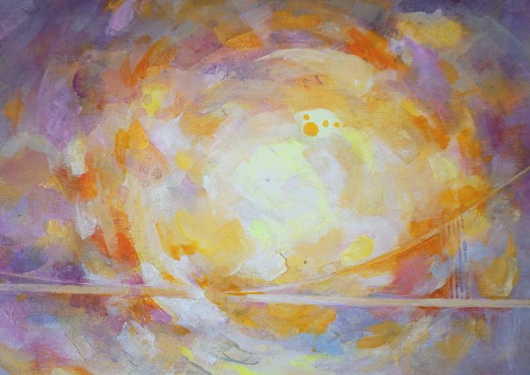 Original Contemporary Landscape Painting by Ruslan Pushkash