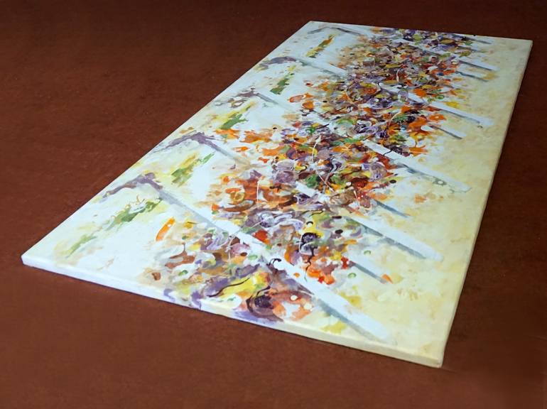Original Abstract Nature Painting by Ruslan Pushkash