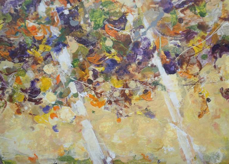 Original Expressionism Landscape Painting by Ruslan Pushkash