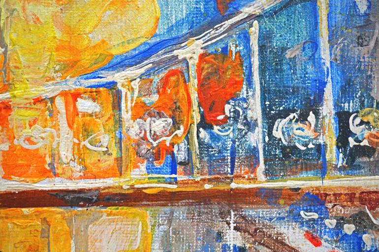 Original Expressionism Cities Painting by Ruslan Pushkash