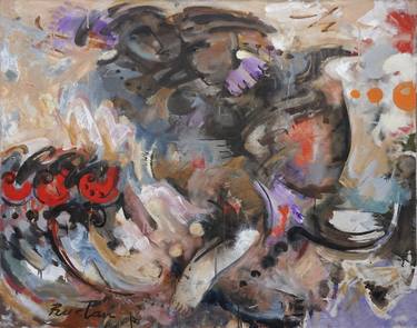 Print of Abstract Expressionism Classical mythology Paintings by Ruslan Pushkash