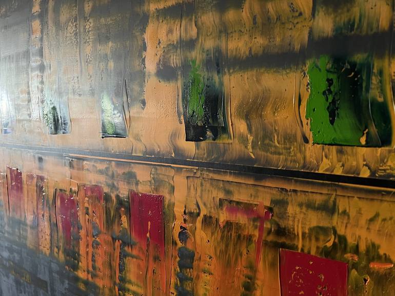 Original Abstract Expressionism Abstract Painting by Paul Kociniak