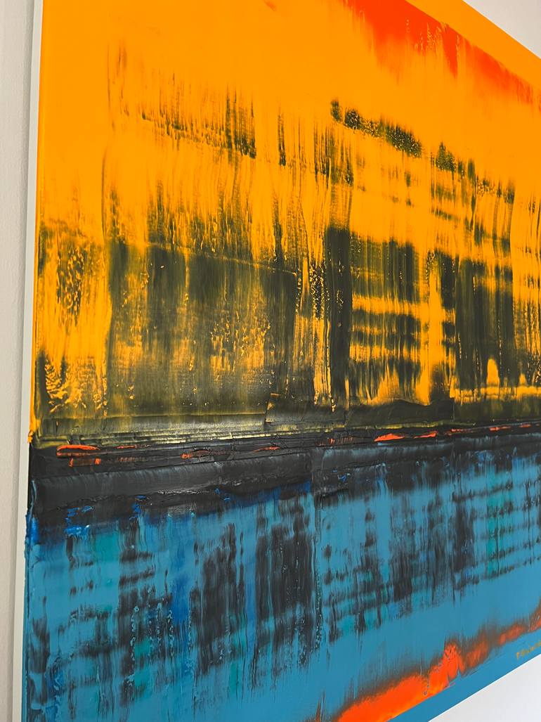 Original Abstract Expressionism Abstract Painting by Paul Kociniak