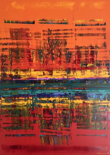 Original Abstract Painting by Paul Kociniak