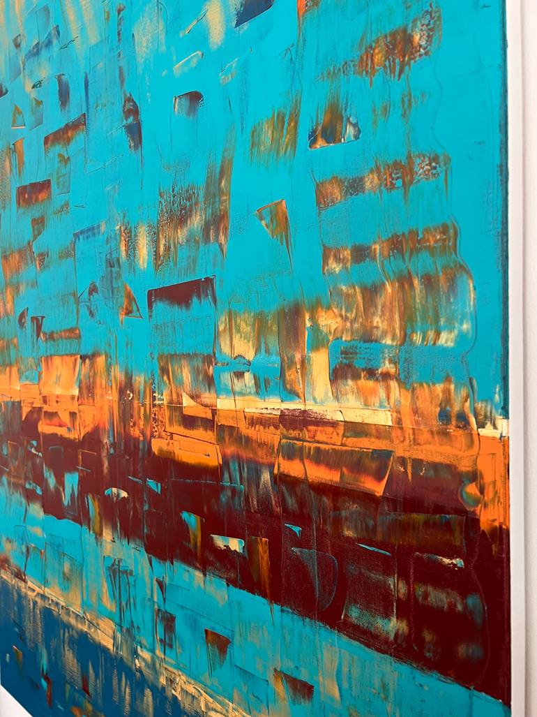 Original Abstract Expressionism Abstract Painting by Paul Kociniak