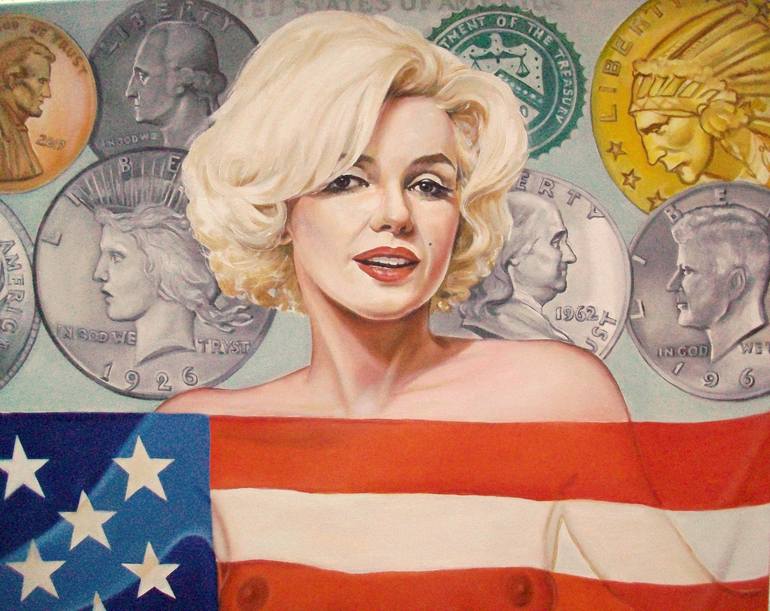 Original Pop Culture/Celebrity Painting by Andrew Khalturin