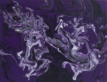 Original Abstract Painting by Morgan Hines