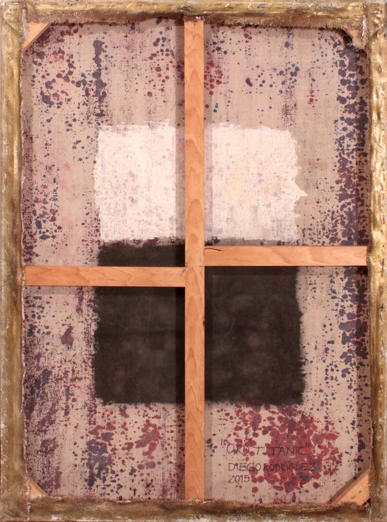 Original Abstract Expressionism Abstract Painting by Diego Rodríguez