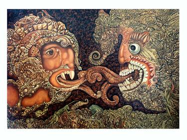 Print of Surrealism Fantasy Paintings by Valery Tatar