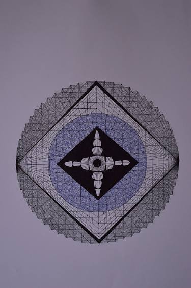 Original Geometric Drawings by Lein Werrit