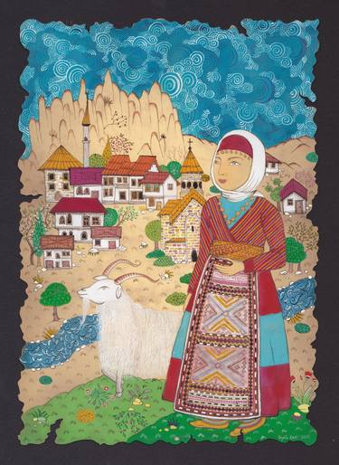 Armenian woman at Stannos, Ankara thumb