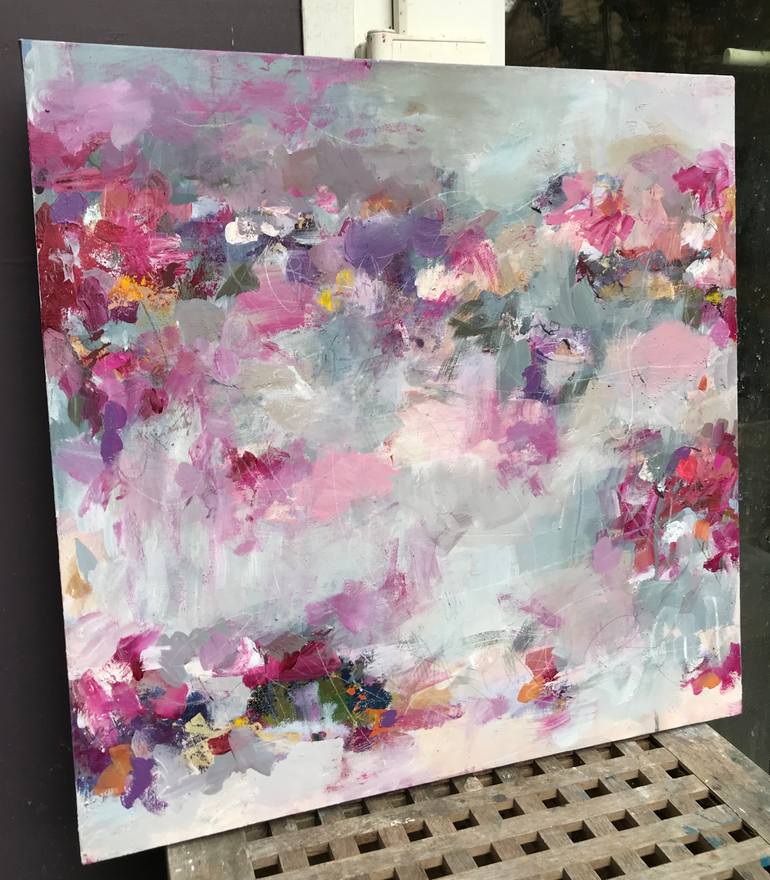 Original Abstract Expressionism Abstract Painting by Angela Dierks