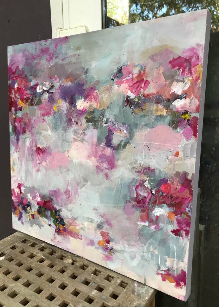 Original Abstract Expressionism Abstract Painting by Angela Dierks
