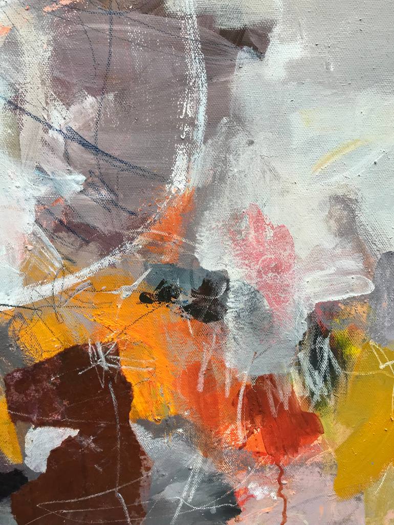 Original Abstract Expressionism Abstract Painting by Angela Dierks