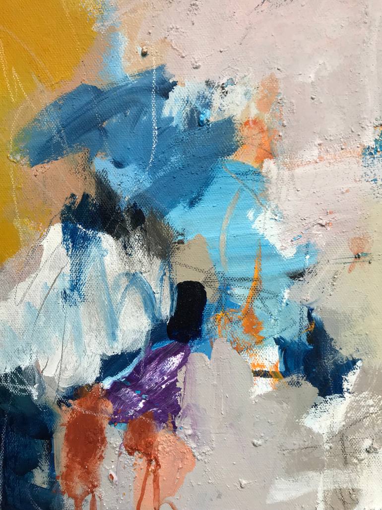 Original Abstract Expressionism Abstract Painting by Angela Dierks