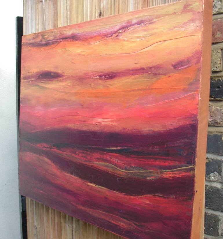 Original Abstract Landscape Painting by Angela Dierks