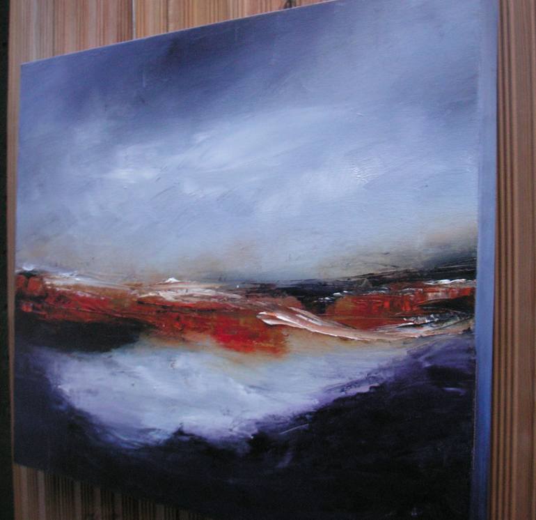 Original Abstract Landscape Painting by Angela Dierks