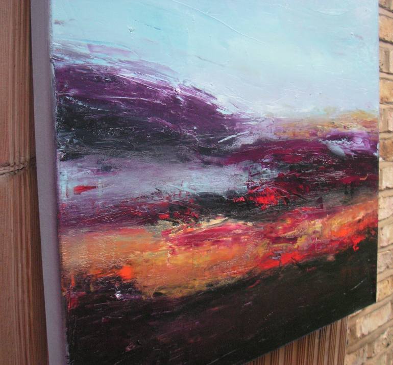 Original Abstract Landscape Painting by Angela Dierks