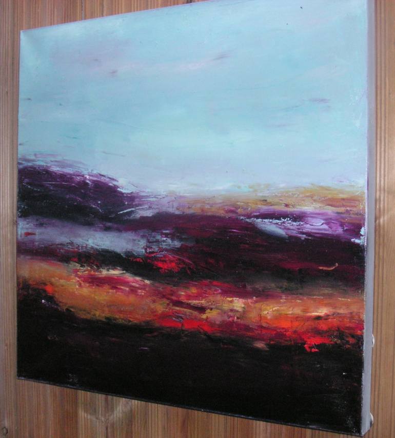 Original Abstract Landscape Painting by Angela Dierks