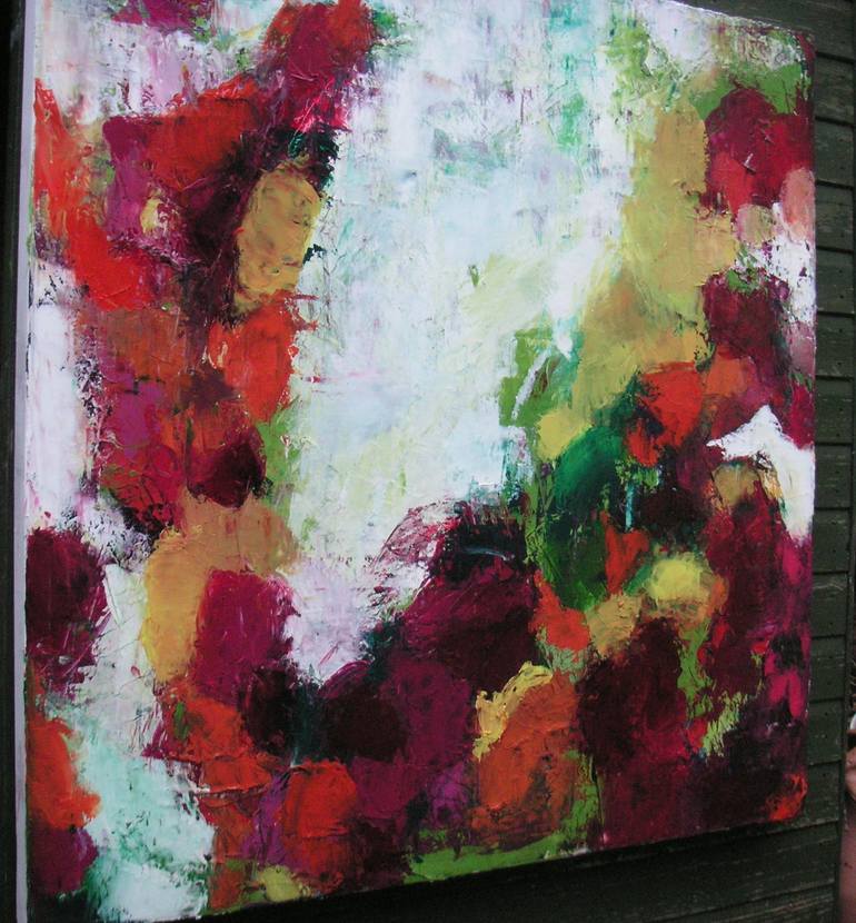 Original Abstract Expressionism Abstract Painting by Angela Dierks