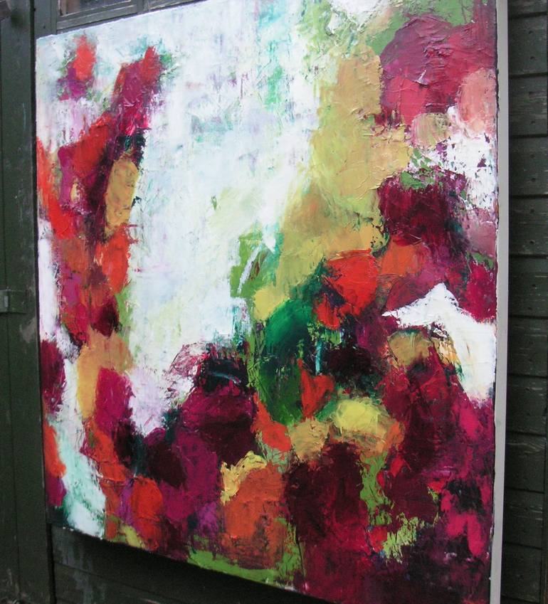 Original Abstract Expressionism Abstract Painting by Angela Dierks