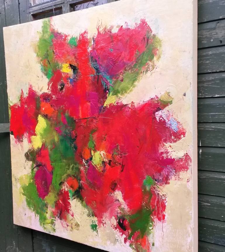 Original Abstract Expressionism Abstract Painting by Angela Dierks