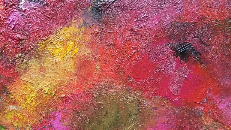 Original Abstract Expressionism Abstract Painting by Angela Dierks