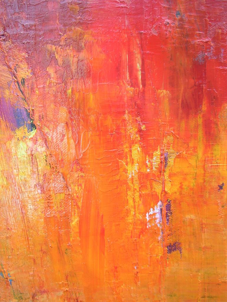 Original Abstract Expressionism Abstract Painting by Angela Dierks