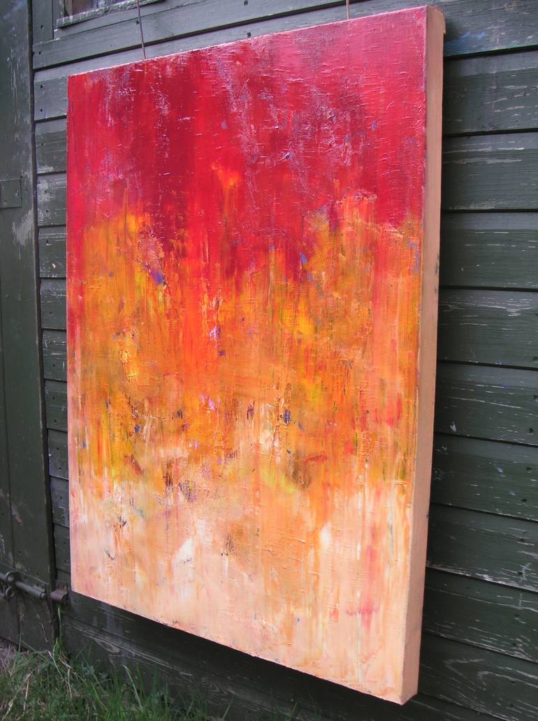 Original Abstract Expressionism Abstract Painting by Angela Dierks