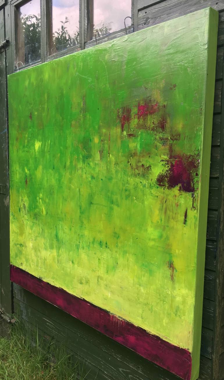 Original Abstract Expressionism Abstract Painting by Angela Dierks