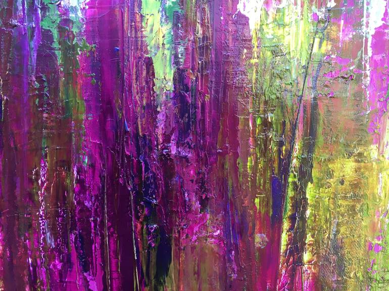 Original Abstract Expressionism Abstract Painting by Angela Dierks