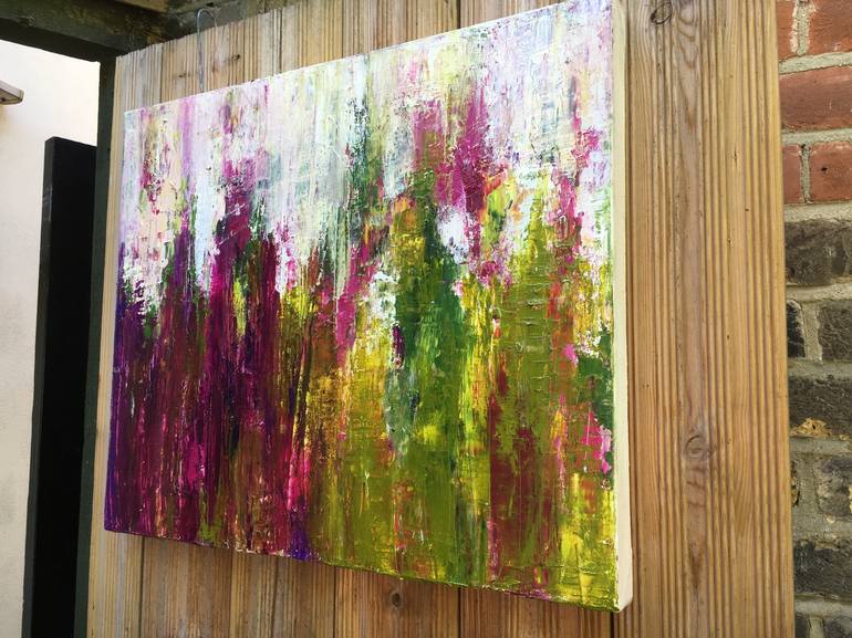 Original Abstract Expressionism Abstract Painting by Angela Dierks