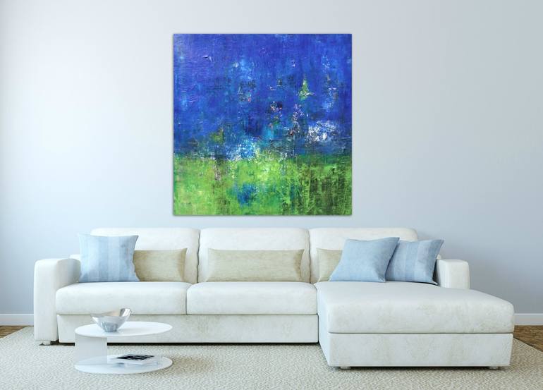 Original Abstract Expressionism Abstract Painting by Angela Dierks