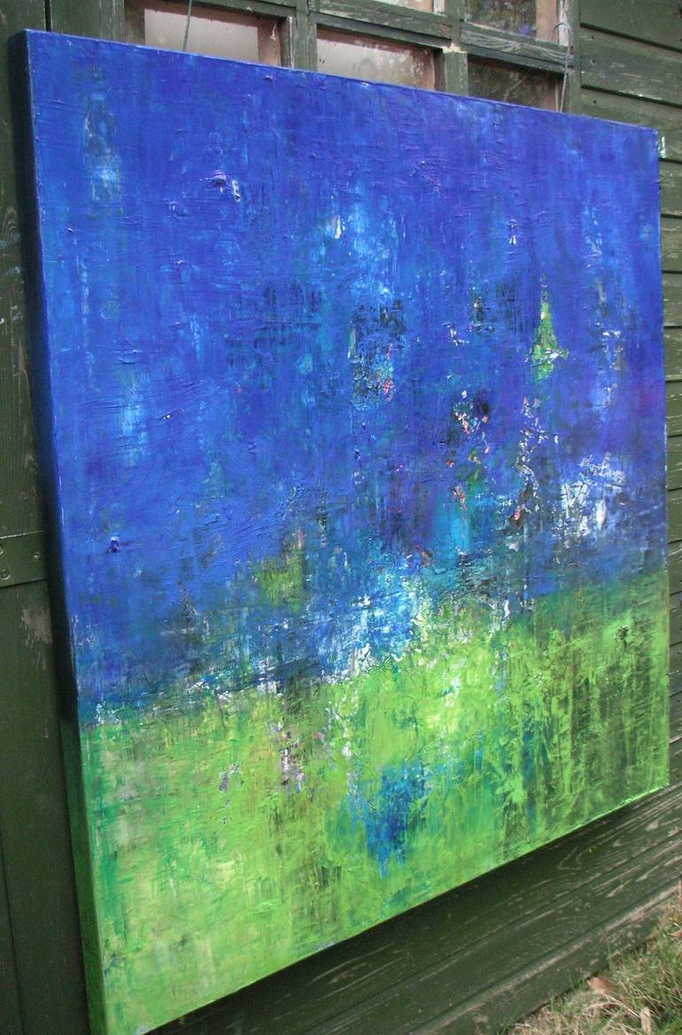 Original Abstract Expressionism Abstract Painting by Angela Dierks