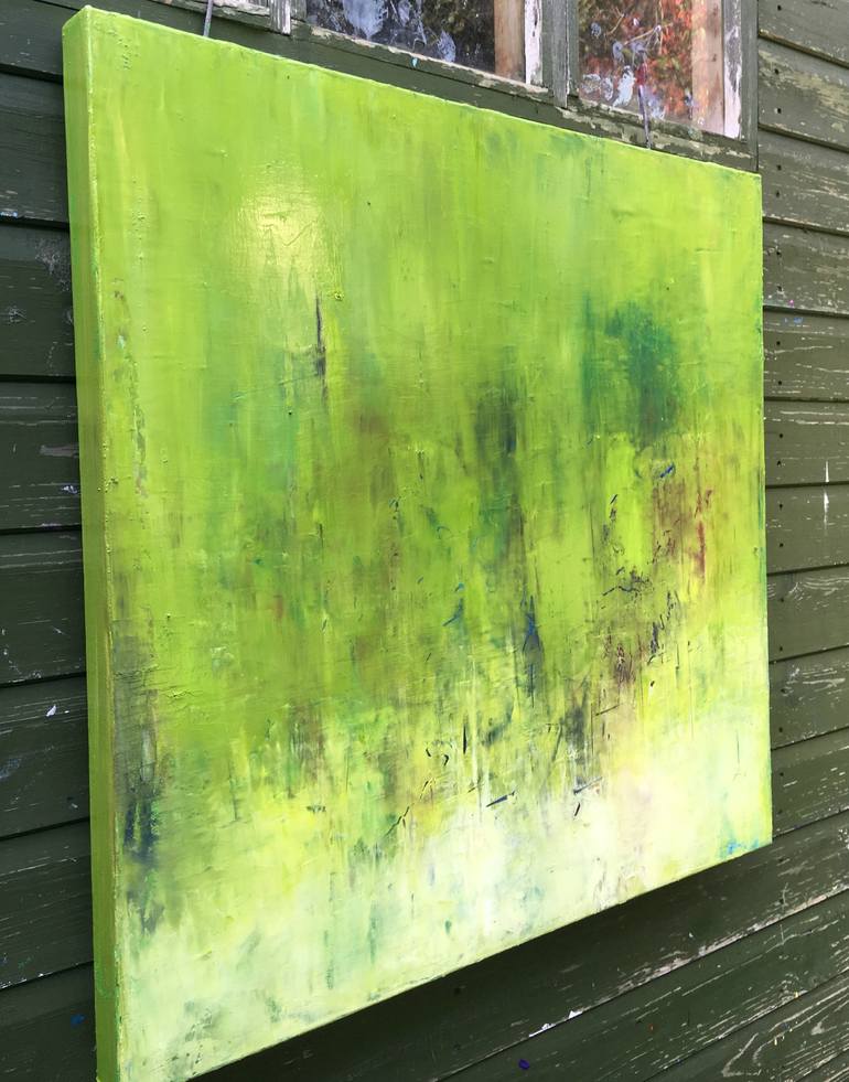 Original Abstract Expressionism Abstract Painting by Angela Dierks