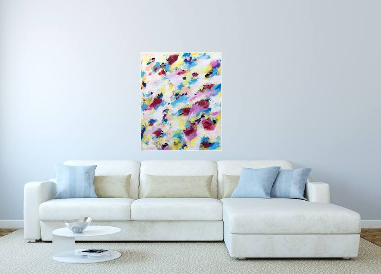 Original Abstract Expressionism Abstract Painting by Angela Dierks