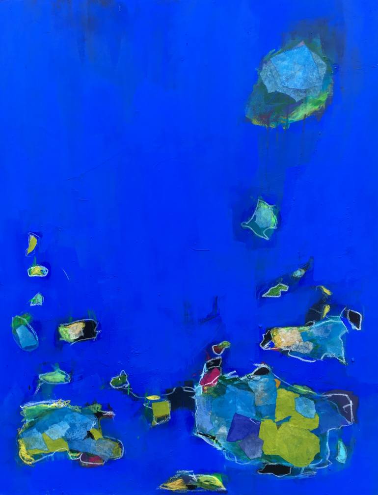 Original Abstract Expressionism Abstract Paintings by Angela Dierks