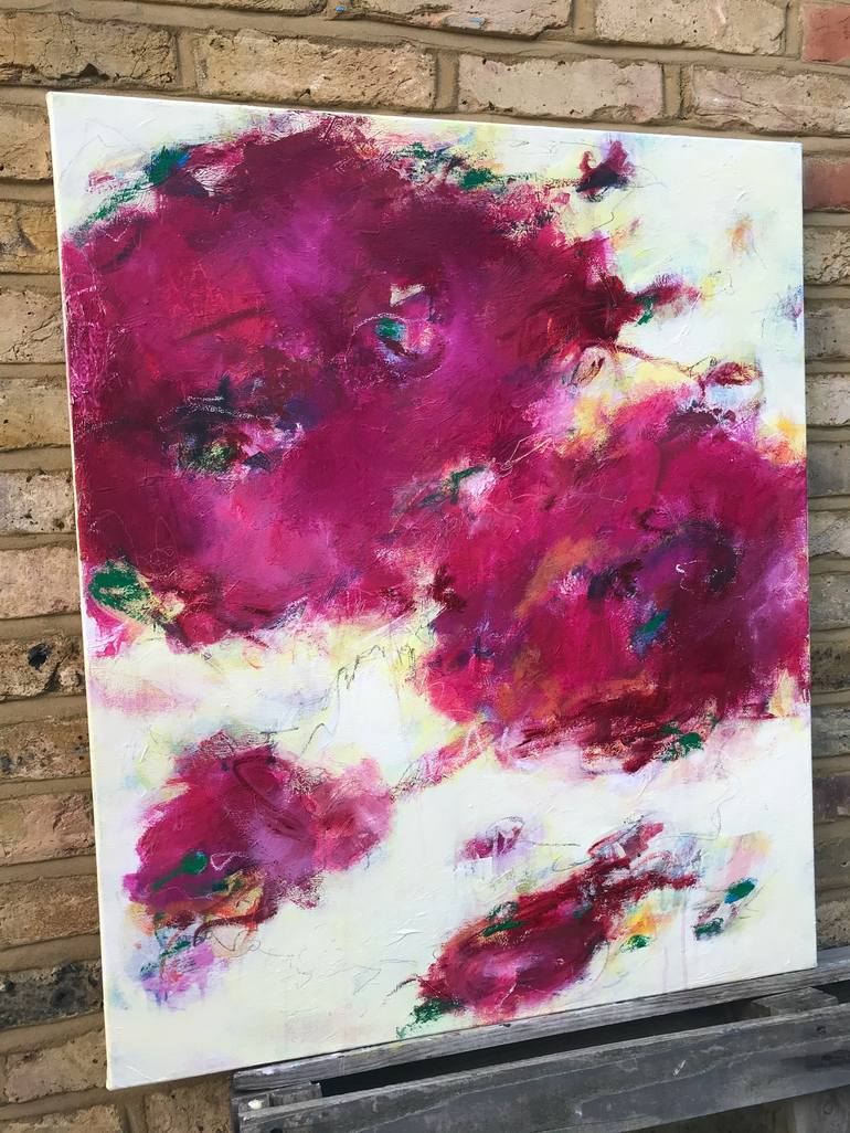 Original Abstract Expressionism Abstract Painting by Angela Dierks
