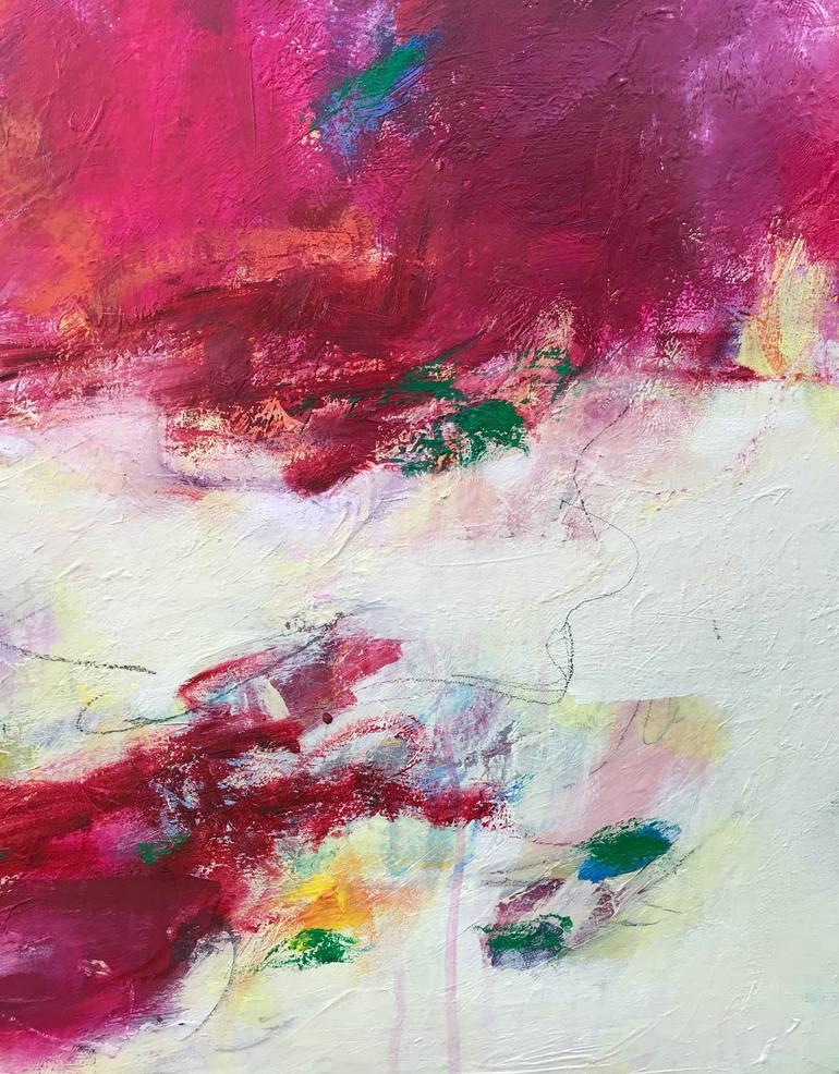 Original Abstract Expressionism Abstract Painting by Angela Dierks