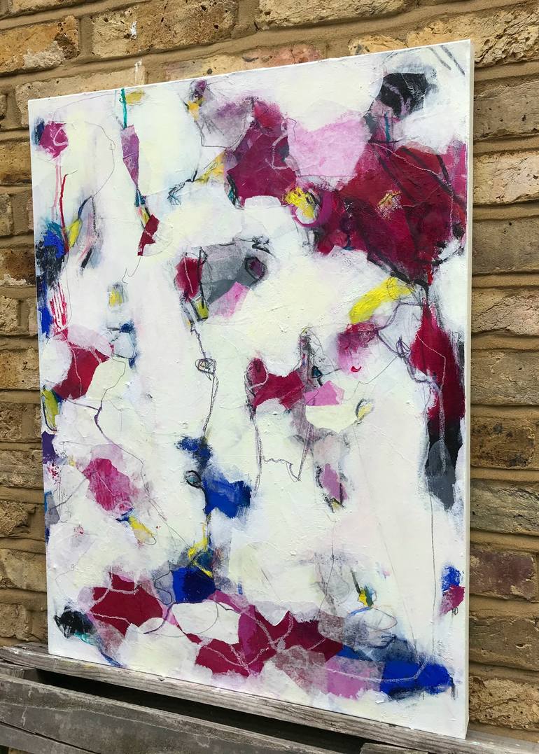 Original Abstract Expressionism Abstract Painting by Angela Dierks