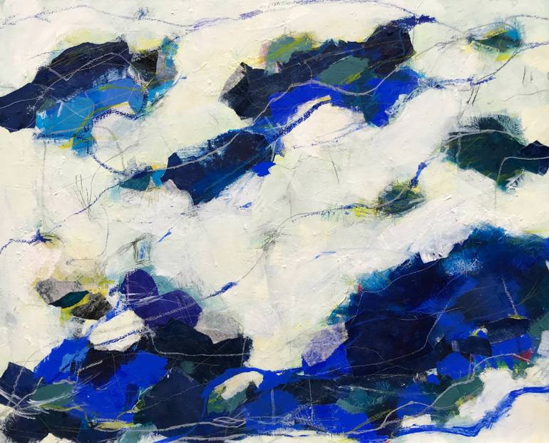 Original Abstract Expressionism Abstract Paintings by Angela Dierks