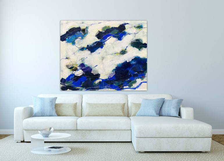 Original Abstract Expressionism Abstract Painting by Angela Dierks