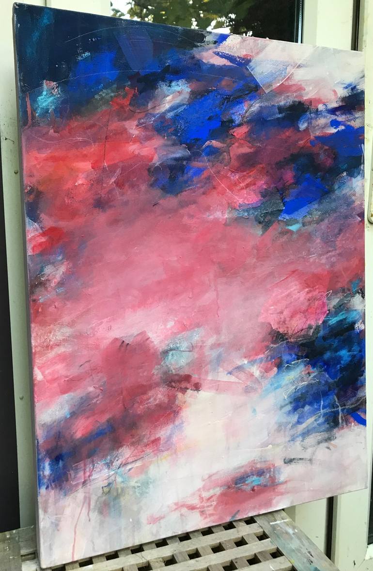 Original Abstract Expressionism Abstract Painting by Angela Dierks