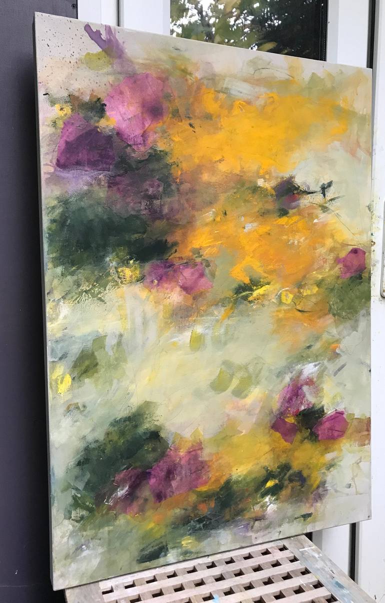 Original Abstract Expressionism Abstract Painting by Angela Dierks