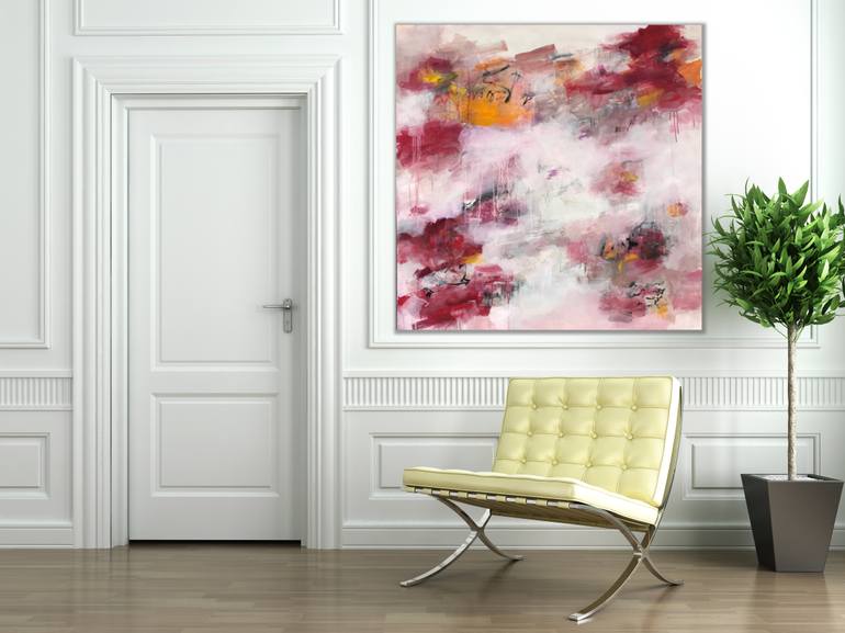Original Abstract Expressionism Abstract Painting by Angela Dierks