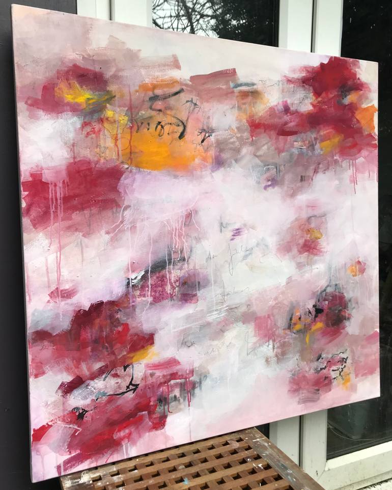 Original Abstract Expressionism Abstract Painting by Angela Dierks
