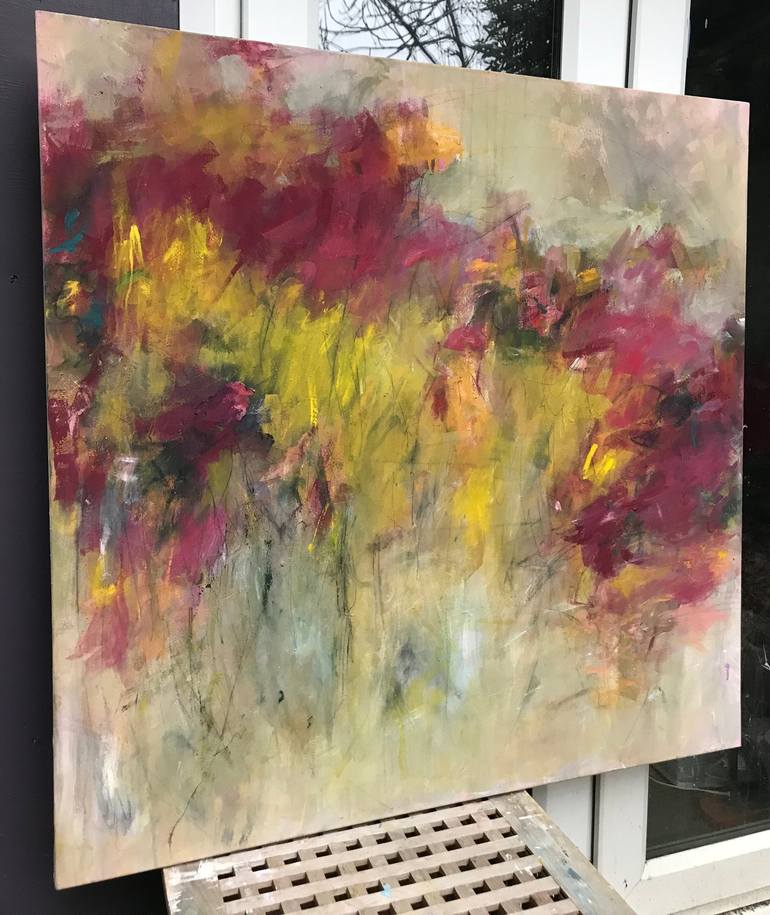 Original Abstract Expressionism Abstract Painting by Angela Dierks